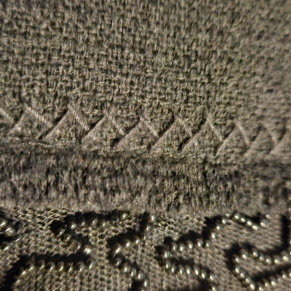 Elegant vintage Elie Tahari wool skirt with beaded embroidery (see sizing below) - Picture 4 of 16